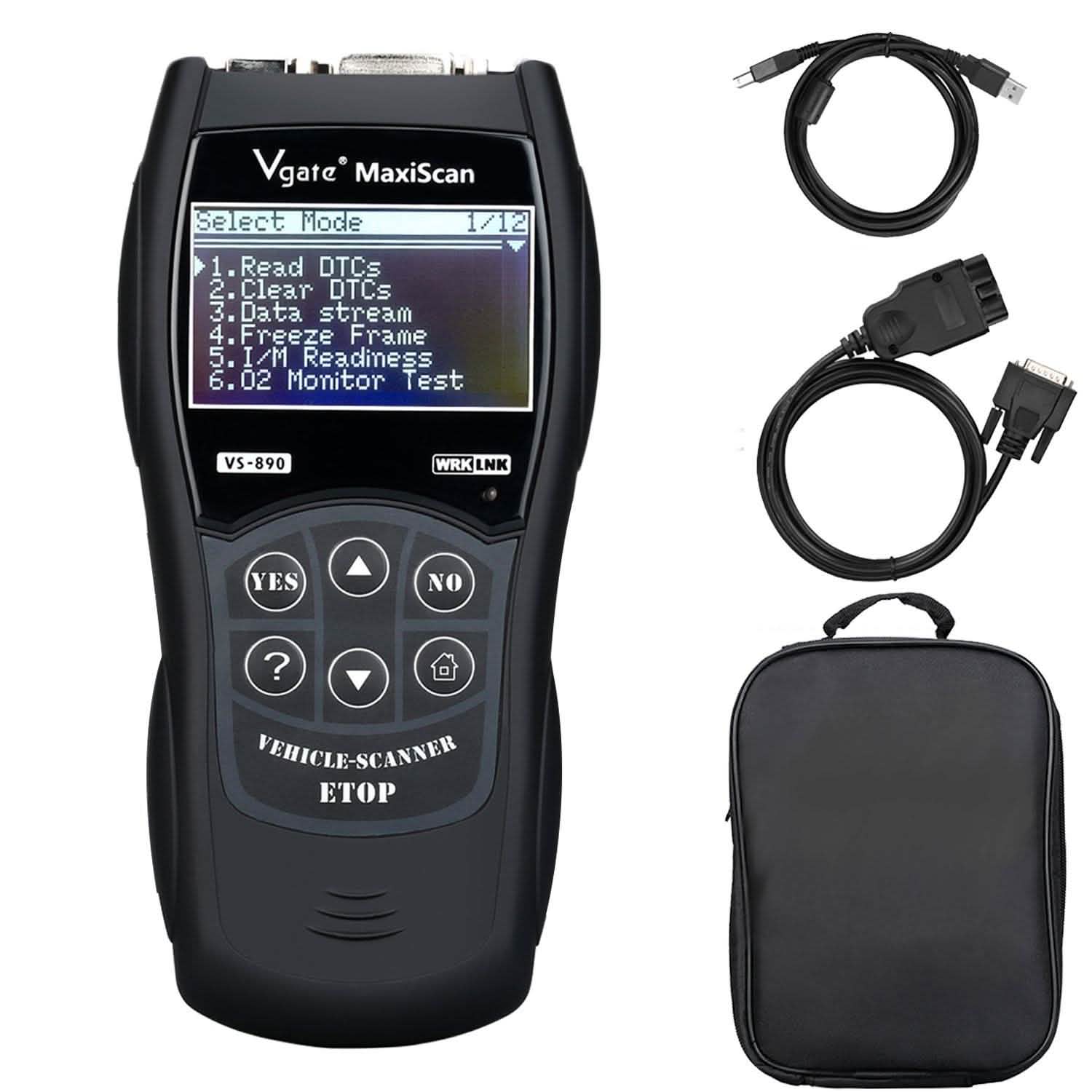 Universal Car Fault Reader Code Scanner Diagnostic Tool OBD 2 SCAN Reset Tool DailySale