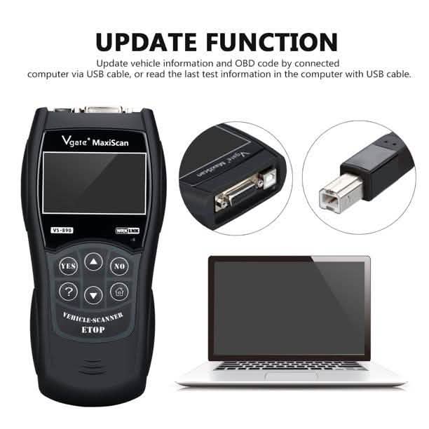 Universal Car Fault Reader Code Scanner Diagnostic Tool OBD 2 SCAN Reset Tool DailySale