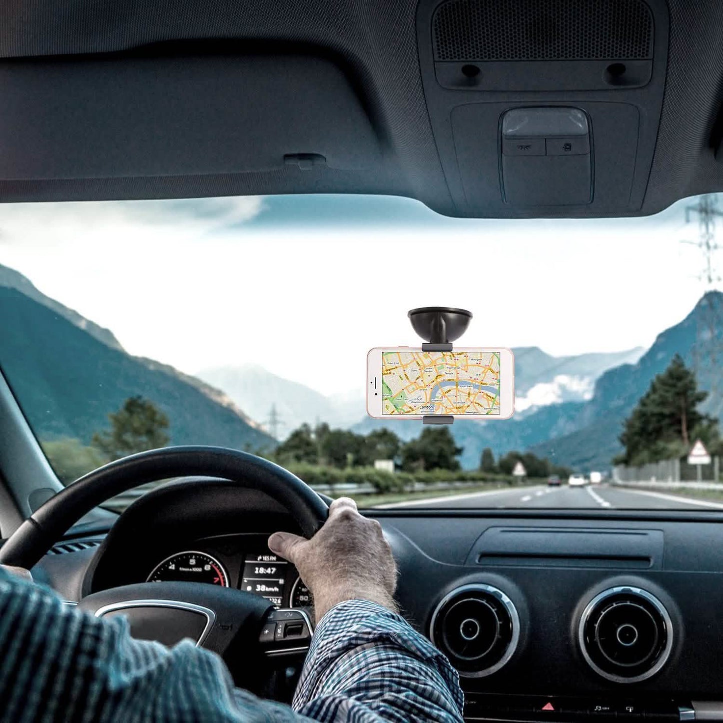Universal Car Phone Holder 360° Rotation DailySale
