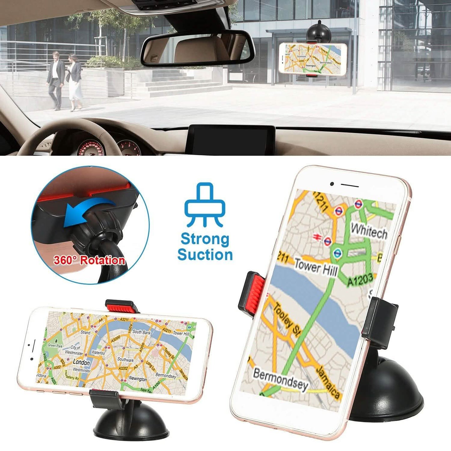 Universal Car Windshield Mount Holder DailySale