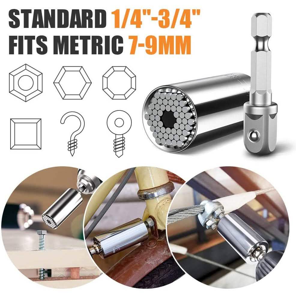 Universal Drill Socket Gadget Adapter Set DailySale