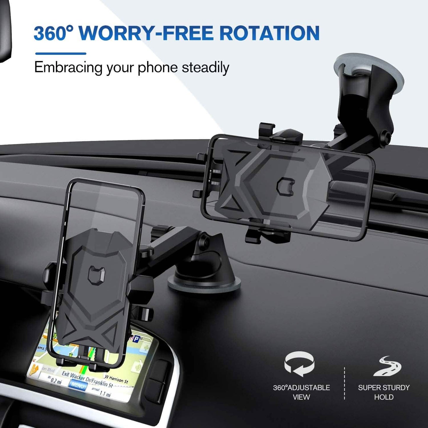 Universal Long Neck Car Mount Holder DailySale