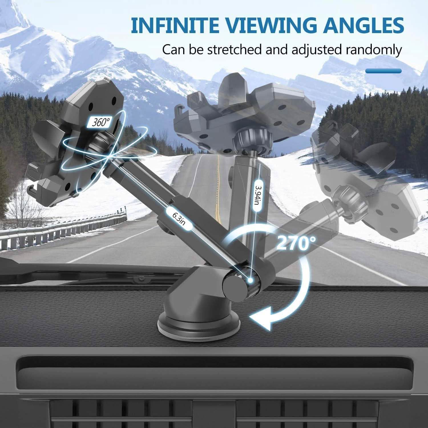 Universal Long Neck Car Mount Holder DailySale