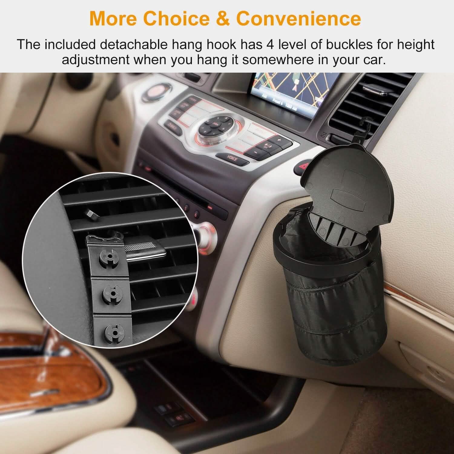 Universal Portable Car Trash Can DailySale