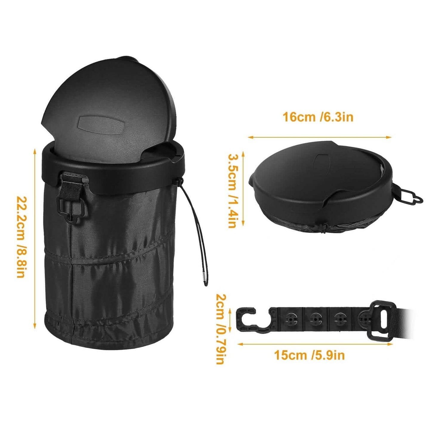Universal Portable Car Trash Can DailySale