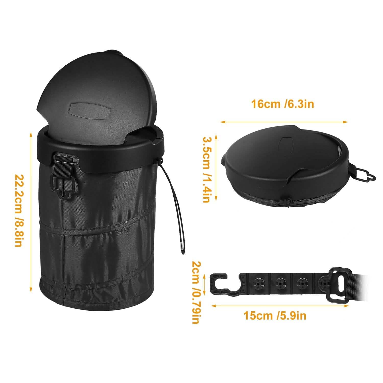 Universal Portable Car Trash Can DailySale