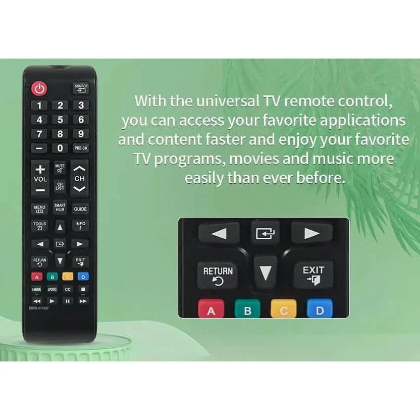 Universal Remote Control for All Samsung LCD LED HDTV Smart TVs BN59-01199F DailySale