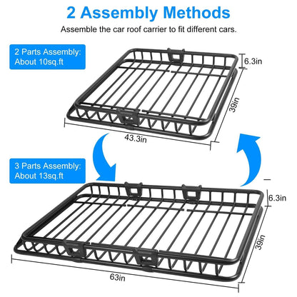 Universal Roof Rack Car Luggage Holder DailySale