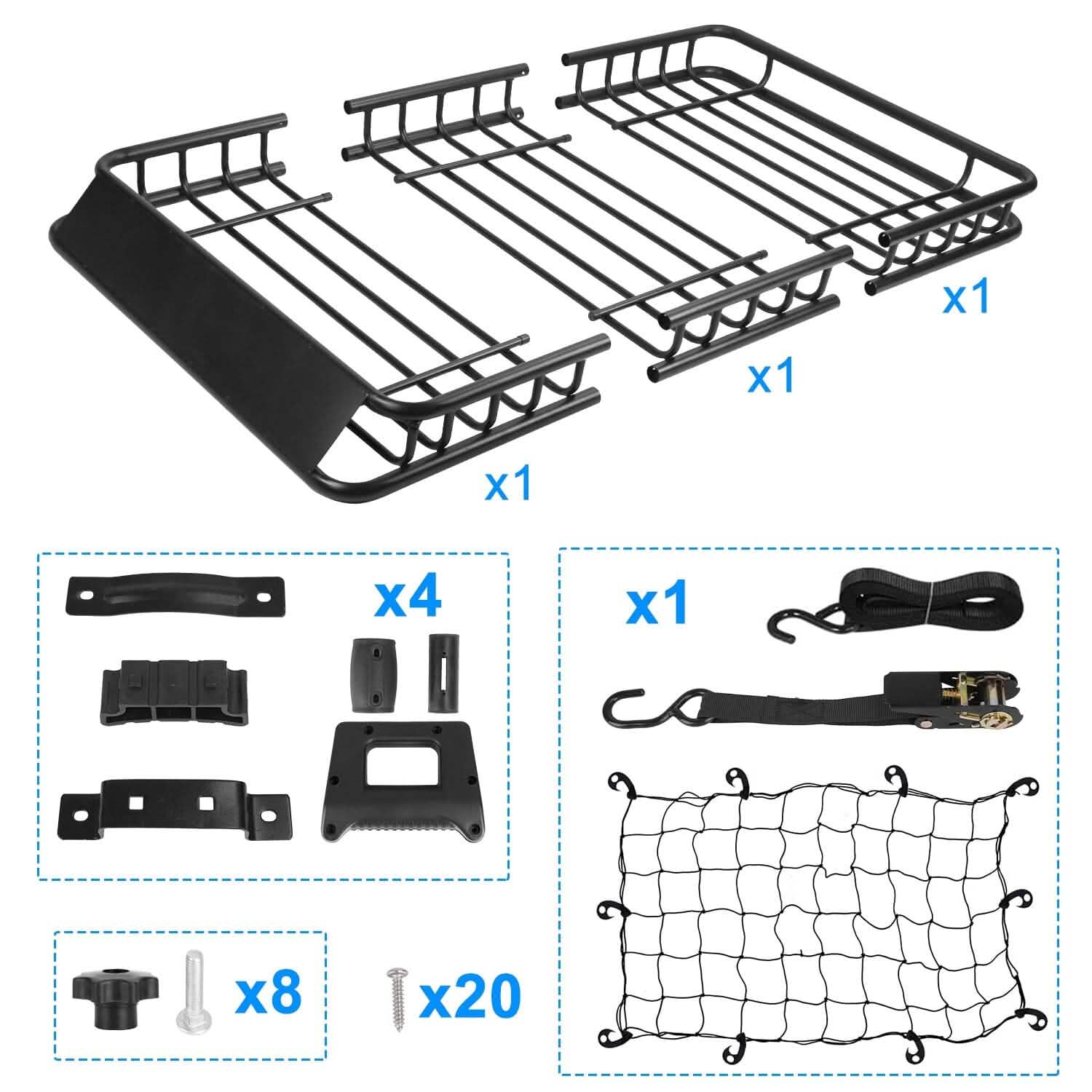 Universal Roof Rack Car Luggage Holder DailySale