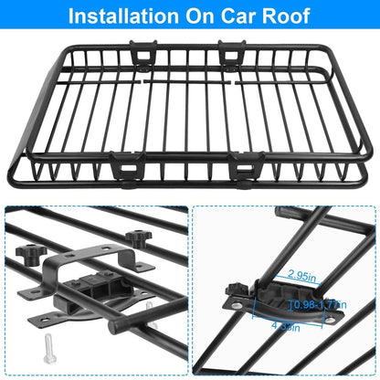 Universal Roof Rack Car Luggage Holder DailySale
