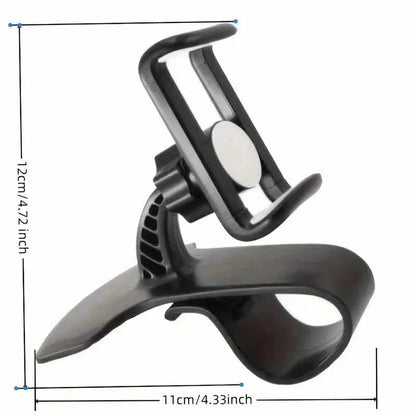 Universal Swivel Dashboard Cell Phone Holder - 360 Degree Adjustable Car Holder Clip DailySale