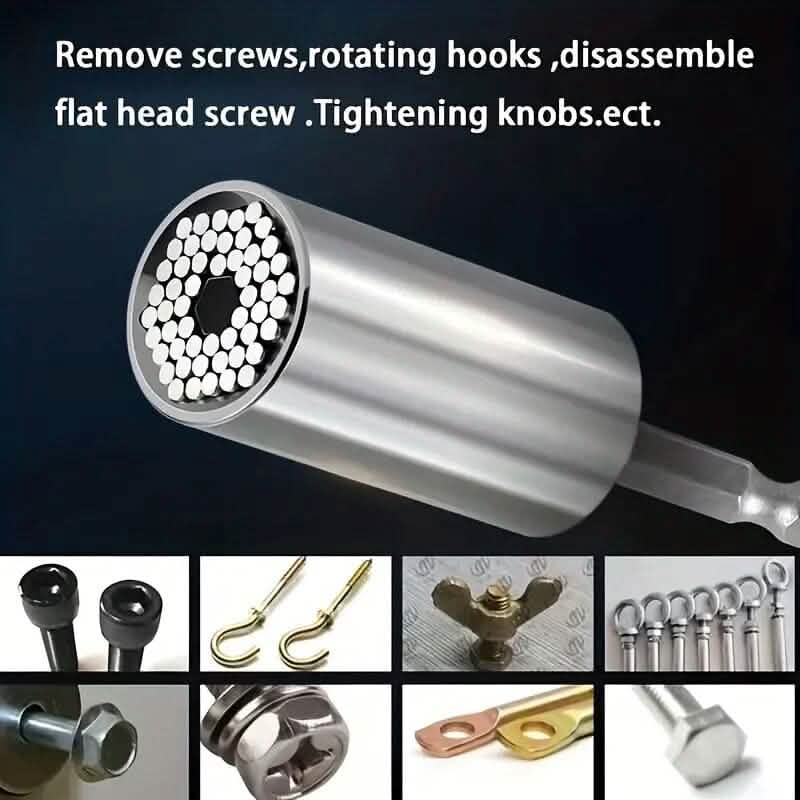 Universal Torque Wrench 7-19mm Hexagonal Multi-functional Universal Socket DailySale