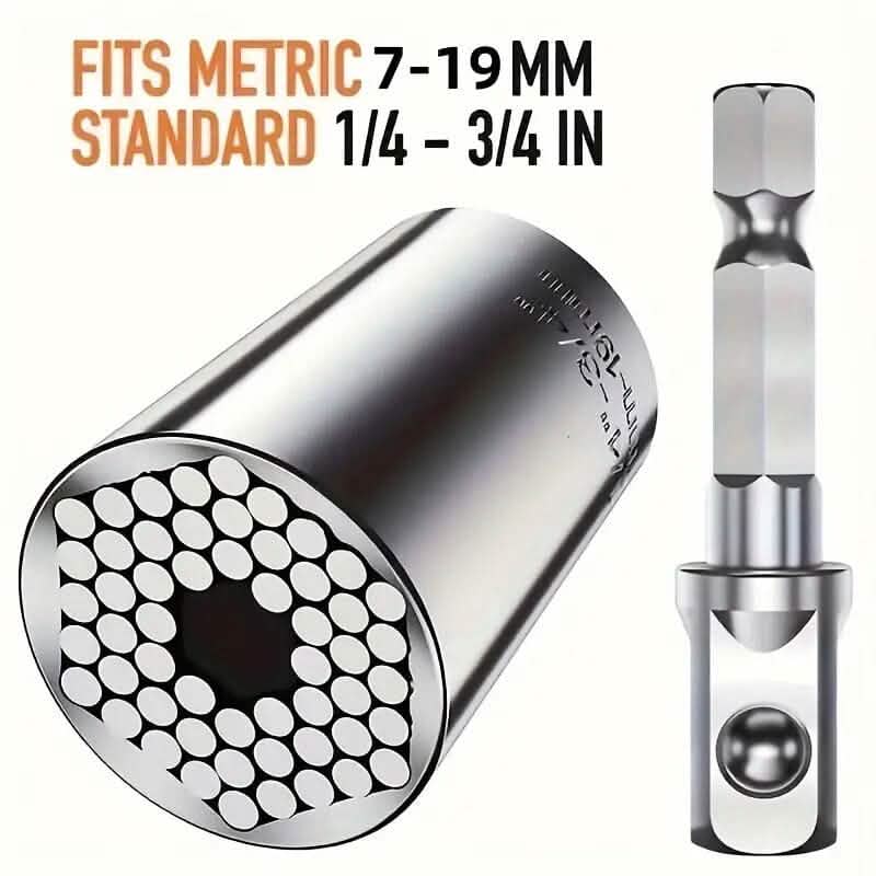 Universal Torque Wrench 7-19mm Hexagonal Multi-functional Universal Socket DailySale