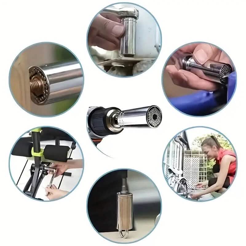 Universal Torque Wrench 7-19mm Hexagonal Multi-functional Universal Socket DailySale