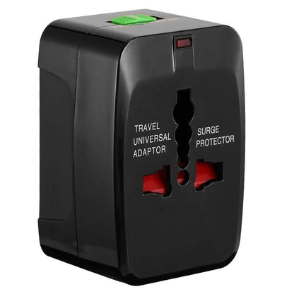 Universal Travel Adapter with 4 Interchangeable Plugs DailySale