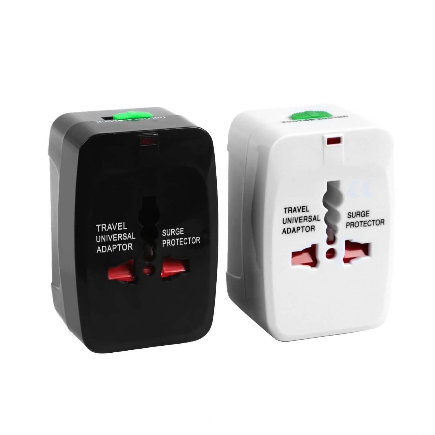 Universal Travel Adapter with 4 Interchangeable Plugs DailySale