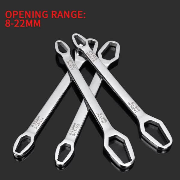 Universal Wrench Glasses Wrench 8-22mm Ratchet Spanner DailySale