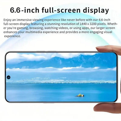 Unlocked Smartphone 4GB 64GB Large 6.6 inch HD Display Dual SIM 4G LTE DailySale
