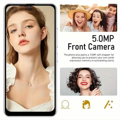 Unlocked Smartphone 4GB 64GB Large 6.6 inch HD Display Dual SIM 4G LTE DailySale