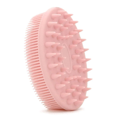 Upgrade Silicone Body Scrubber and Hair Shampoo Brush DailySale