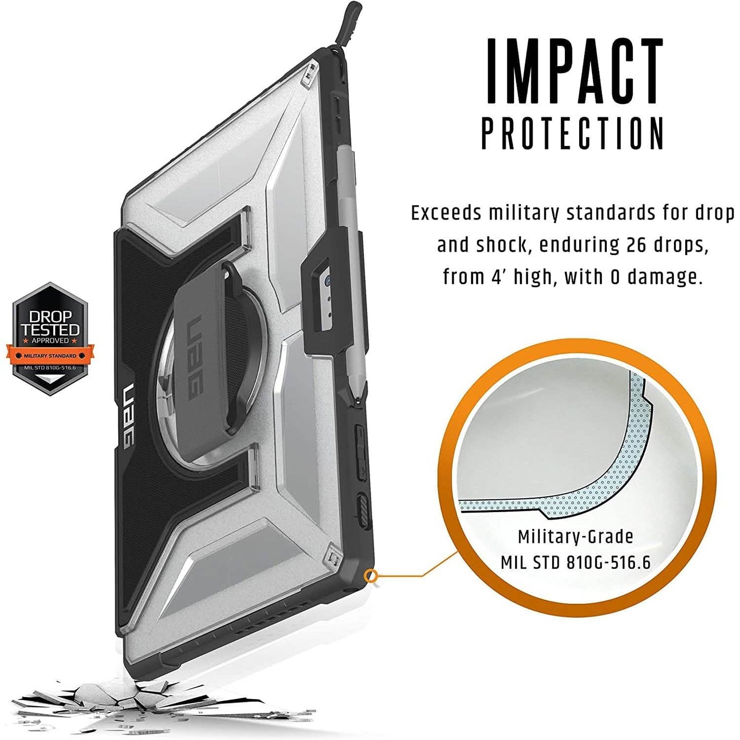 Urban Armor Gear UAG Military Drop Tested Case Designed for Microsoft Surface Pro DailySale