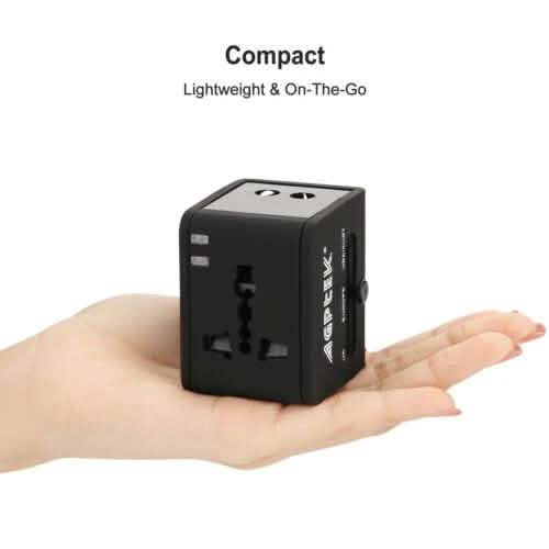 US EU UK AU Travel Universal Adapter USB Charger Type-C AC Wall Plug Converter DailySale