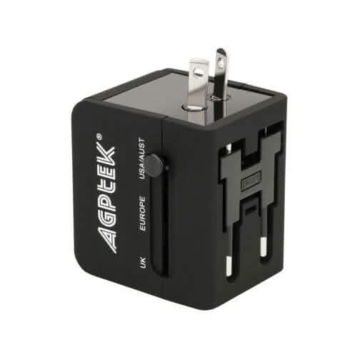 US EU UK AU Travel Universal Adapter USB Charger Type-C AC Wall Plug Converter DailySale