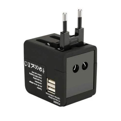 US EU UK AU Travel Universal Adapter USB Charger Type-C AC Wall Plug Converter DailySale