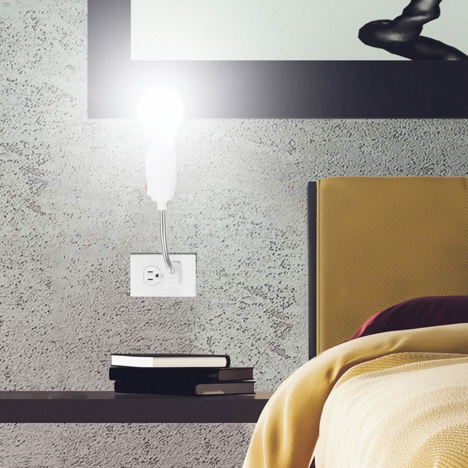 US Plug Extension Light Socket with On/Off Switch DailySale