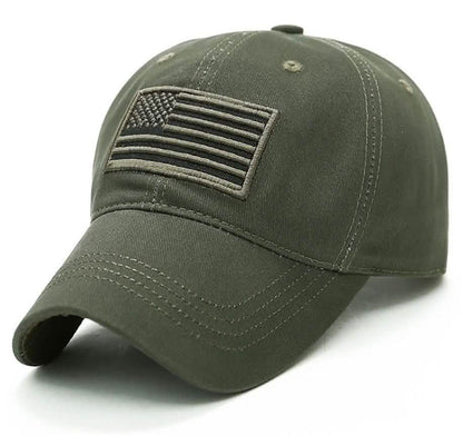 USA Flag Baseball Cap Army Embroidery Cotton Tactical Snapback Hat DailySale