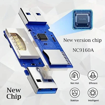 USB 2.0 SD Card Reader Micro SD Card To USB Adapter DailySale