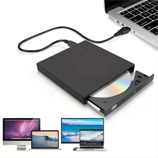 USB 2.0 Slim Protable External CD-RW Drive DVD-RW Burner Writer Player DailySale