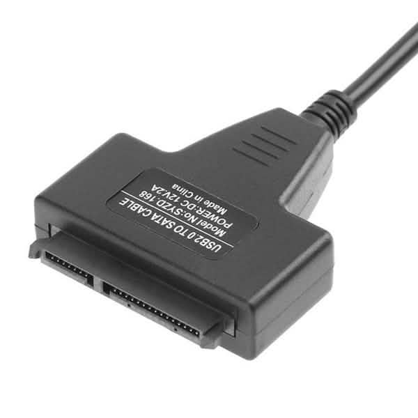 USB 2.0 to SATA Converter Adapter Cable for 2.5/3.5 SATA HDD Hard Drive Disk DailySale