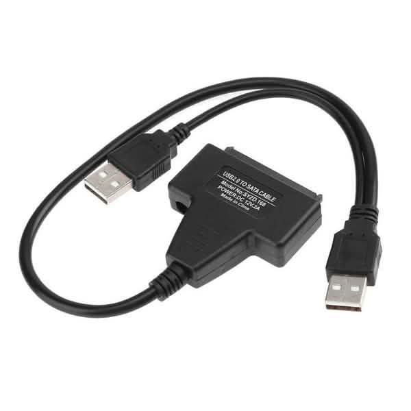 USB 2.0 to SATA Converter Adapter Cable for 2.5/3.5 SATA HDD Hard Drive Disk DailySale