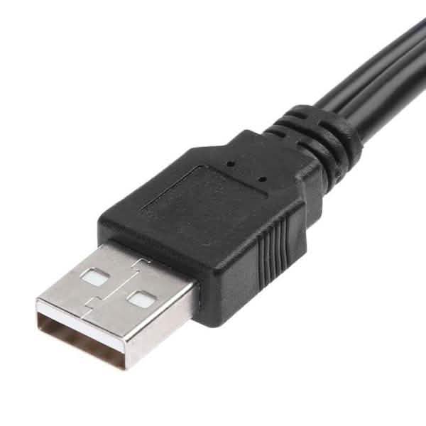 USB 2.0 to SATA Converter Adapter Cable for 2.5/3.5 SATA HDD Hard Drive Disk DailySale