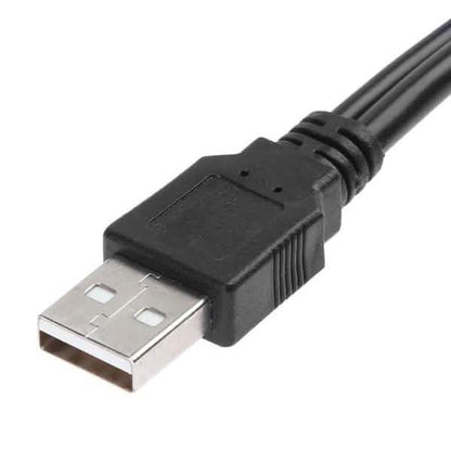 USB 2.0 to SATA Converter Adapter Cable for 2.5/3.5 SATA HDD Hard Drive Disk DailySale