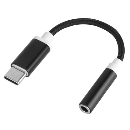 USB-C Type C Adapter Port to 3 .5mm Aux Audio Jack DailySale