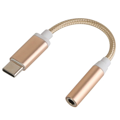 USB-C Type C Adapter Port to 3 .5mm Aux Audio Jack DailySale