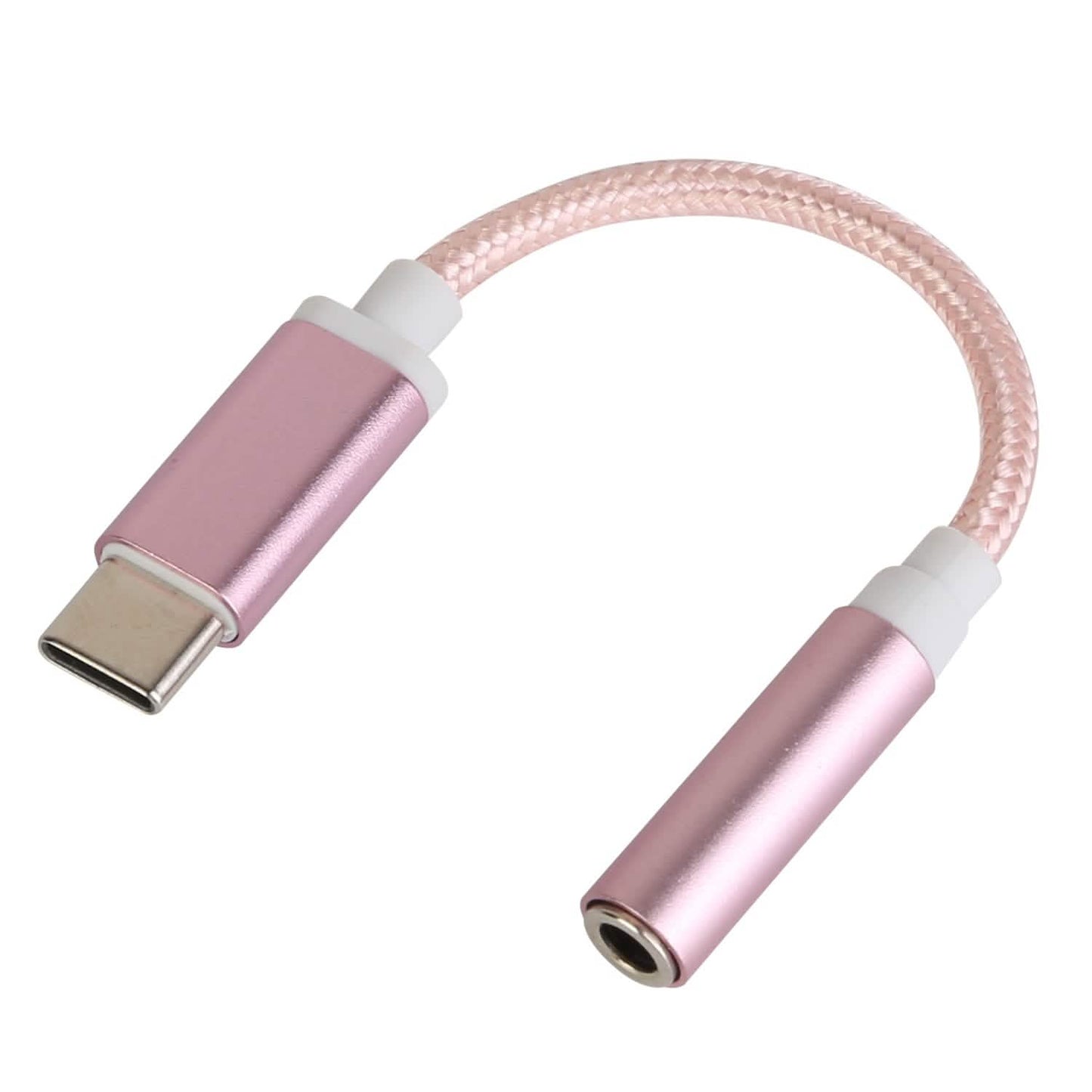 USB-C Type C Adapter Port to 3 .5mm Aux Audio Jack DailySale