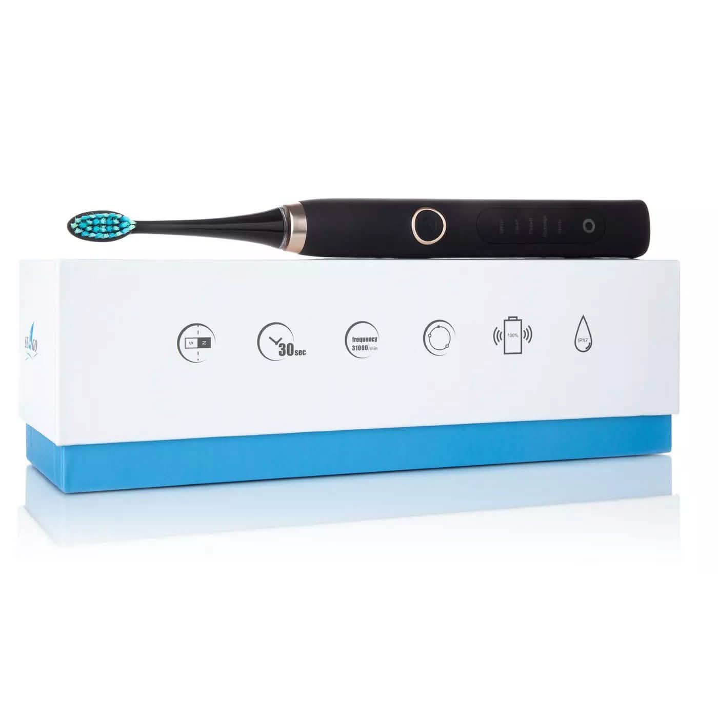 USB Electric Toothbrush with 4 Replacement Heads DailySale