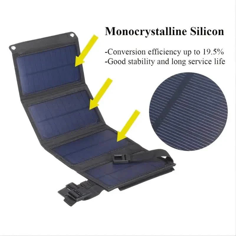 USB Foldable Solar Panel DailySale