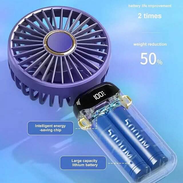 USB Handheld Small Fan Mini Portable Fan DailySale