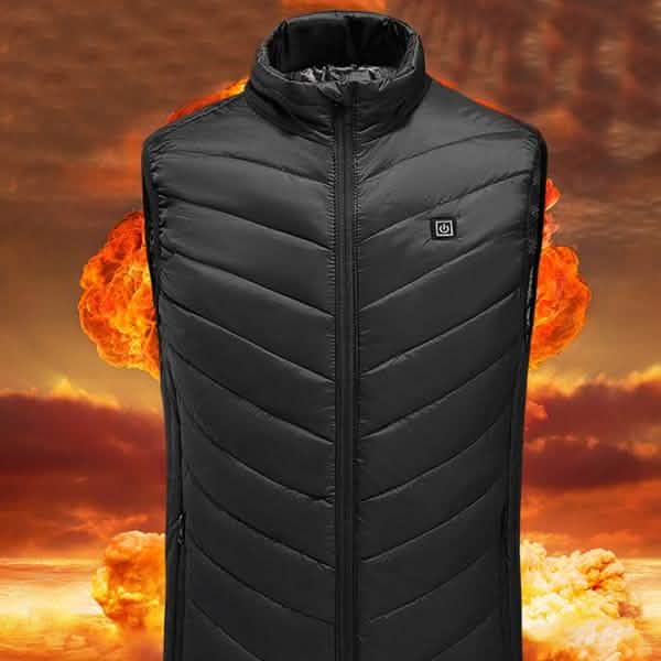 USB Mens Electric Heating Vest DailySale