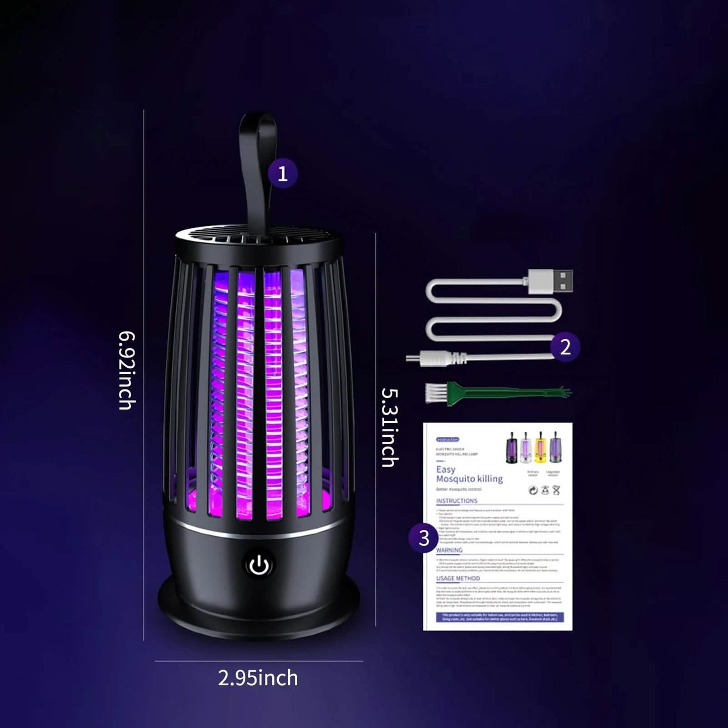 USB Mosquito Killer with Warm White Night Light DailySale