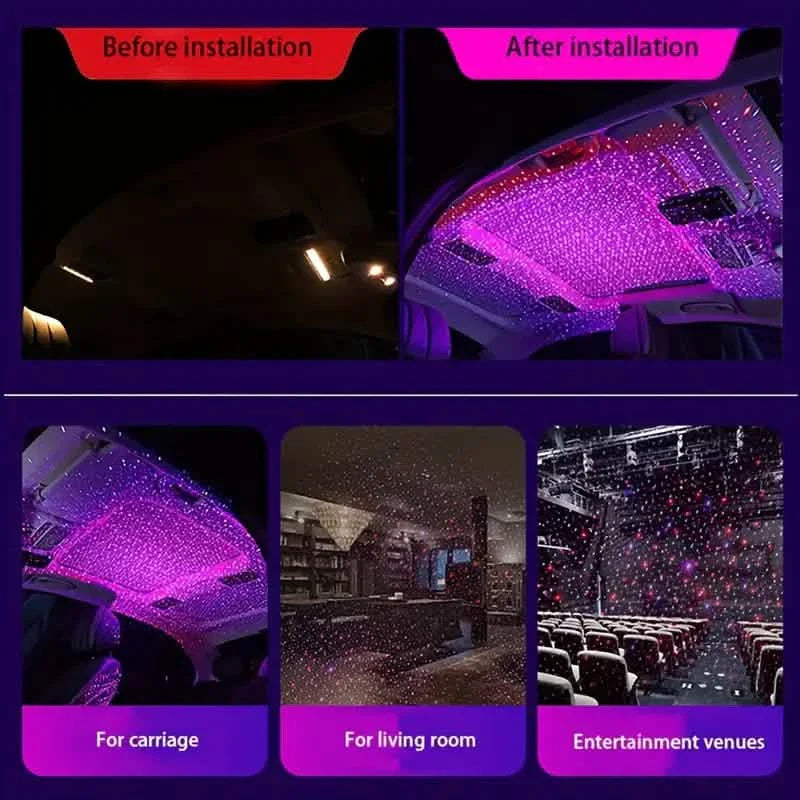 USB Music Rhythm Magic Stage Effect Projection Lamp DailySale