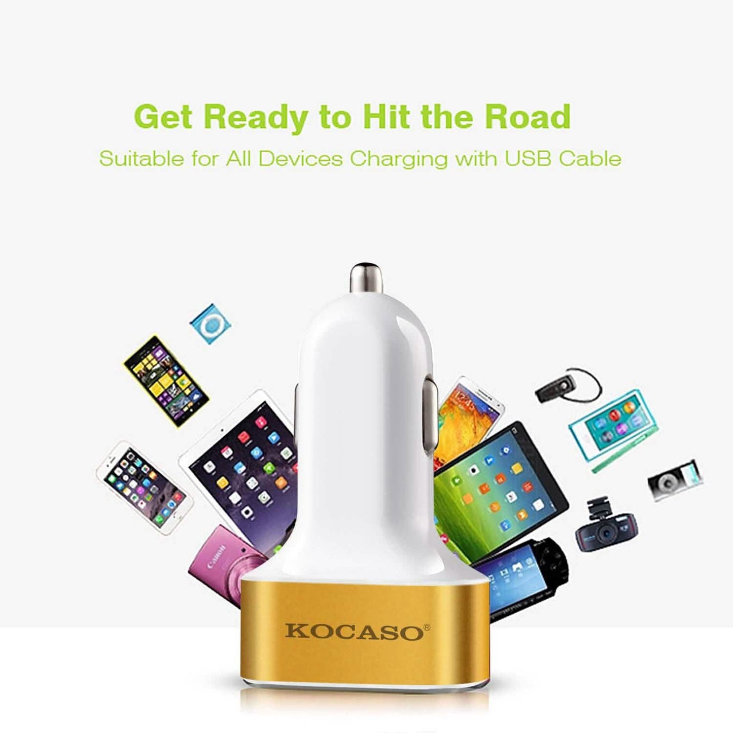 USB Port Cigarette Lighter Charger 30W 5.5A DailySale