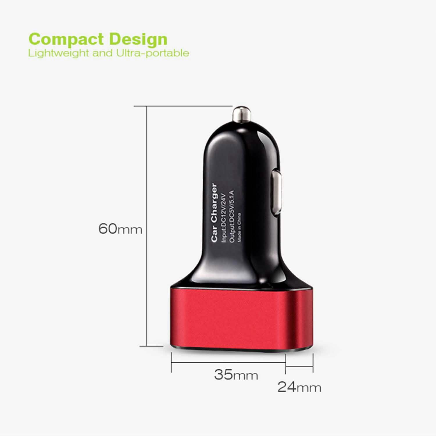 USB Port Cigarette Lighter Charger 30W 5.5A DailySale