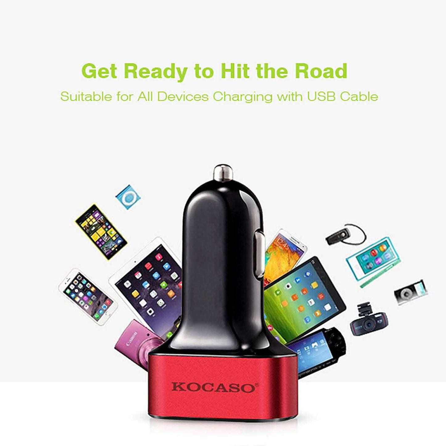 USB Port Cigarette Lighter Charger 30W 5.5A DailySale