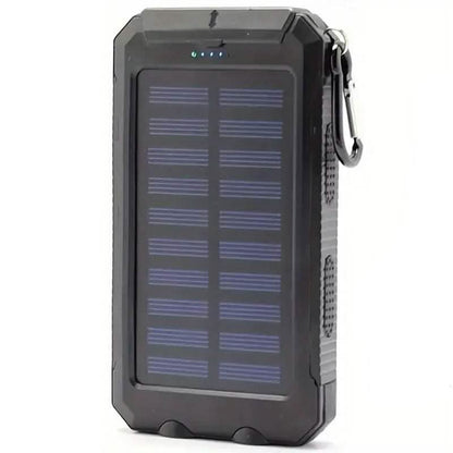 USB Portable Charger 10000mAh Solar Power Bank for Cell Phone and Laptops DailySale