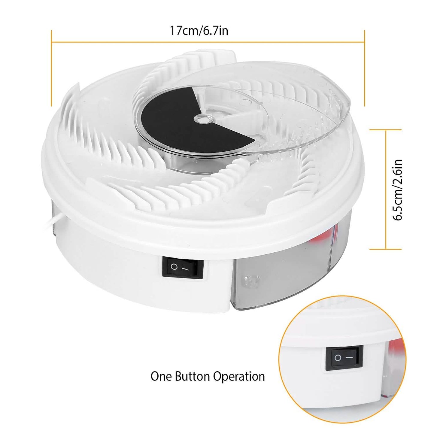USB powered Electric Fly Trap Automatic Flycatcher DailySale